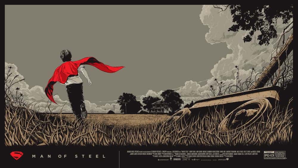 MAN OF STEEL Gets the Mondo Treatment 2 man o steel