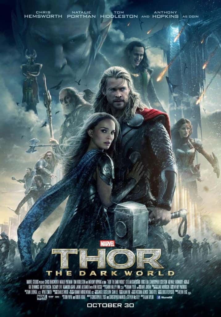 thor the dark world poster