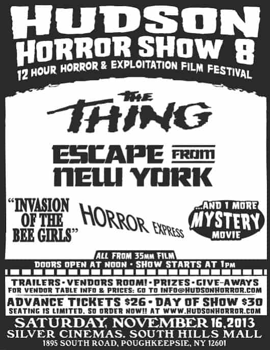 Hudson Horror Show 8 Lineup Announced 2 HHS8Flyer