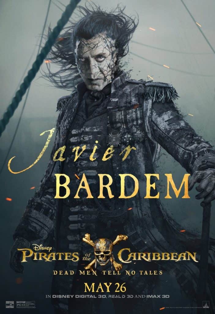 PIRATES OF THE CARIBBEAN 5 Gets a Handful of Character Posters 3