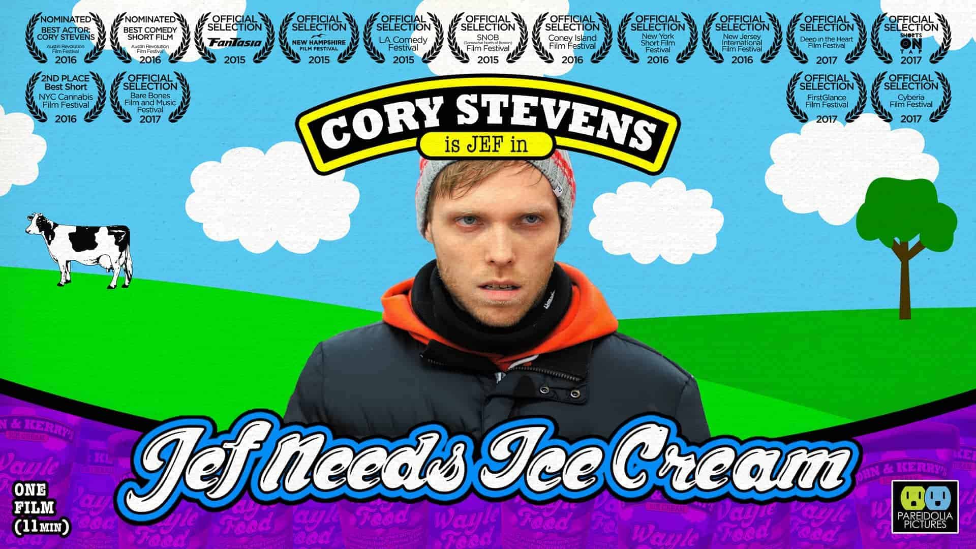 Short Film: JEF NEEDS ICE CREAM 1