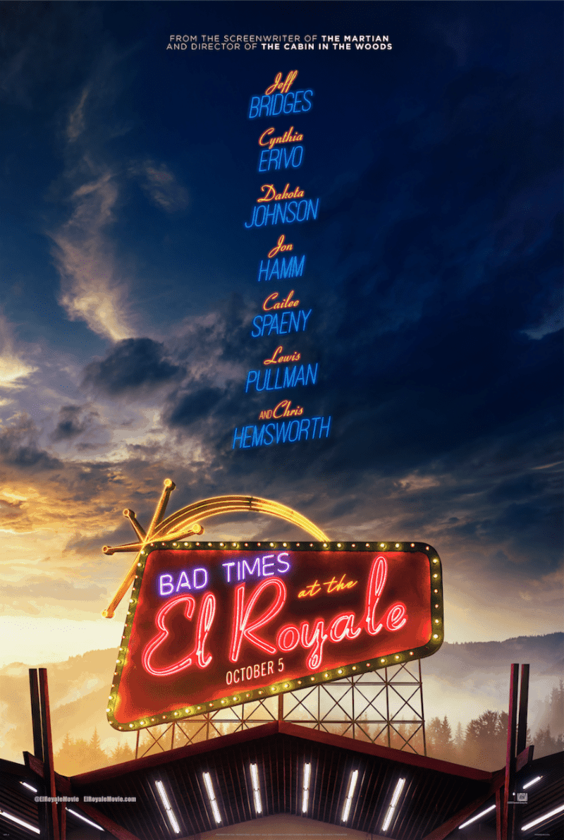 Drew Goddard's BAD TIMES AT THE EL ROYALE Gets a Trailer 1