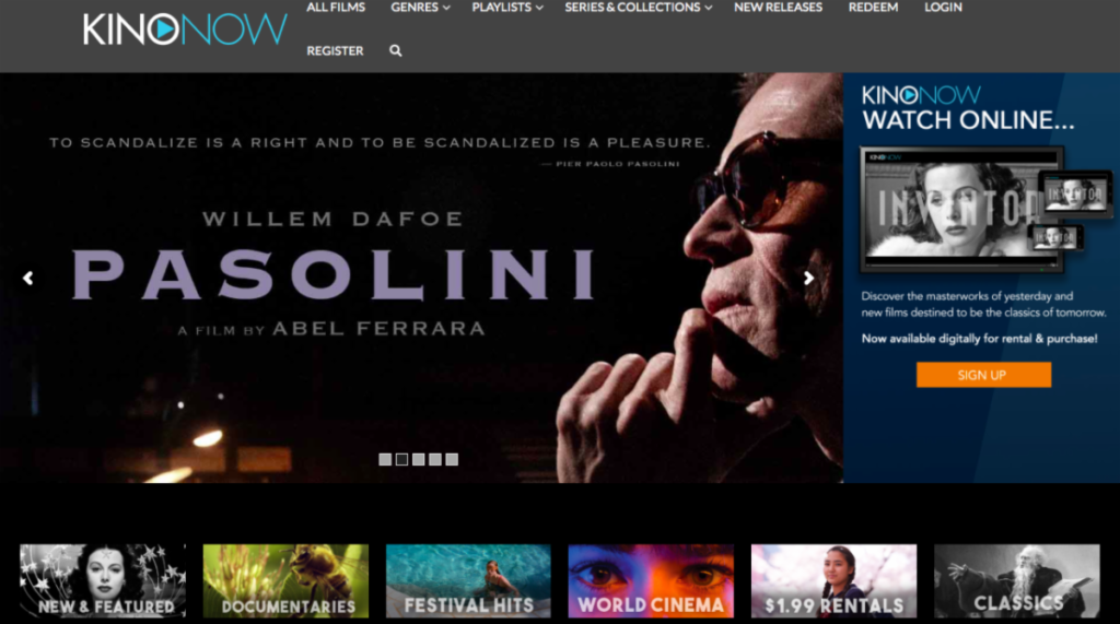 Kino Lorber Launches KinoNow VOD Service 1 kinonow