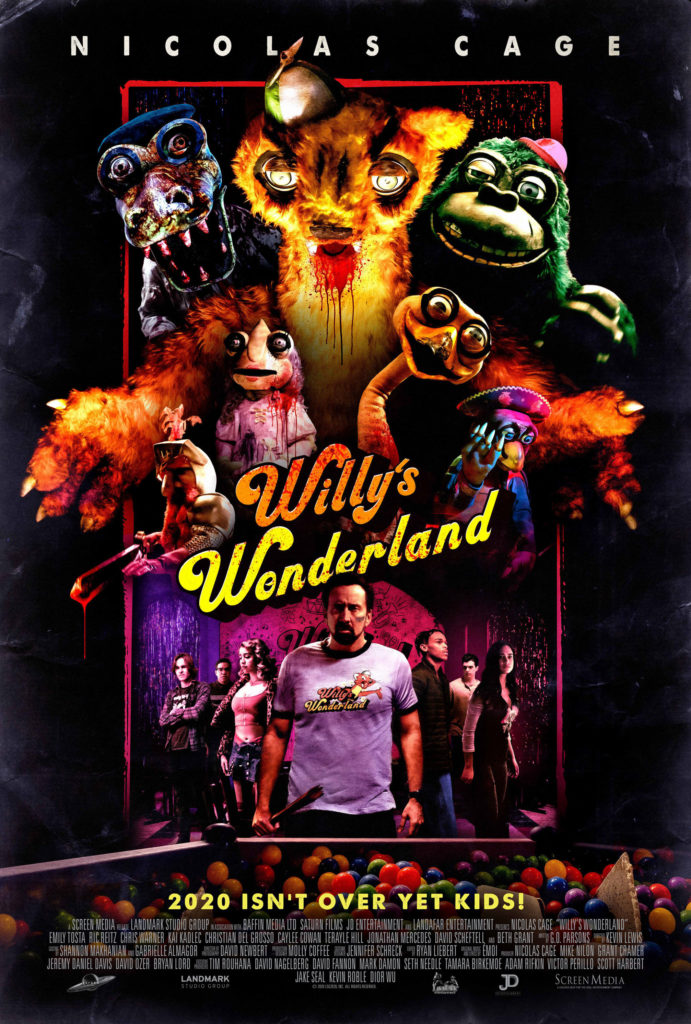 WILLY'S WONDERLAND Starring Nicolas Cage Gets a New Trailer 1